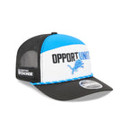 Detroit Lions 2025 Inspire Change Split Panel 9SEVENTY Trucker Hat