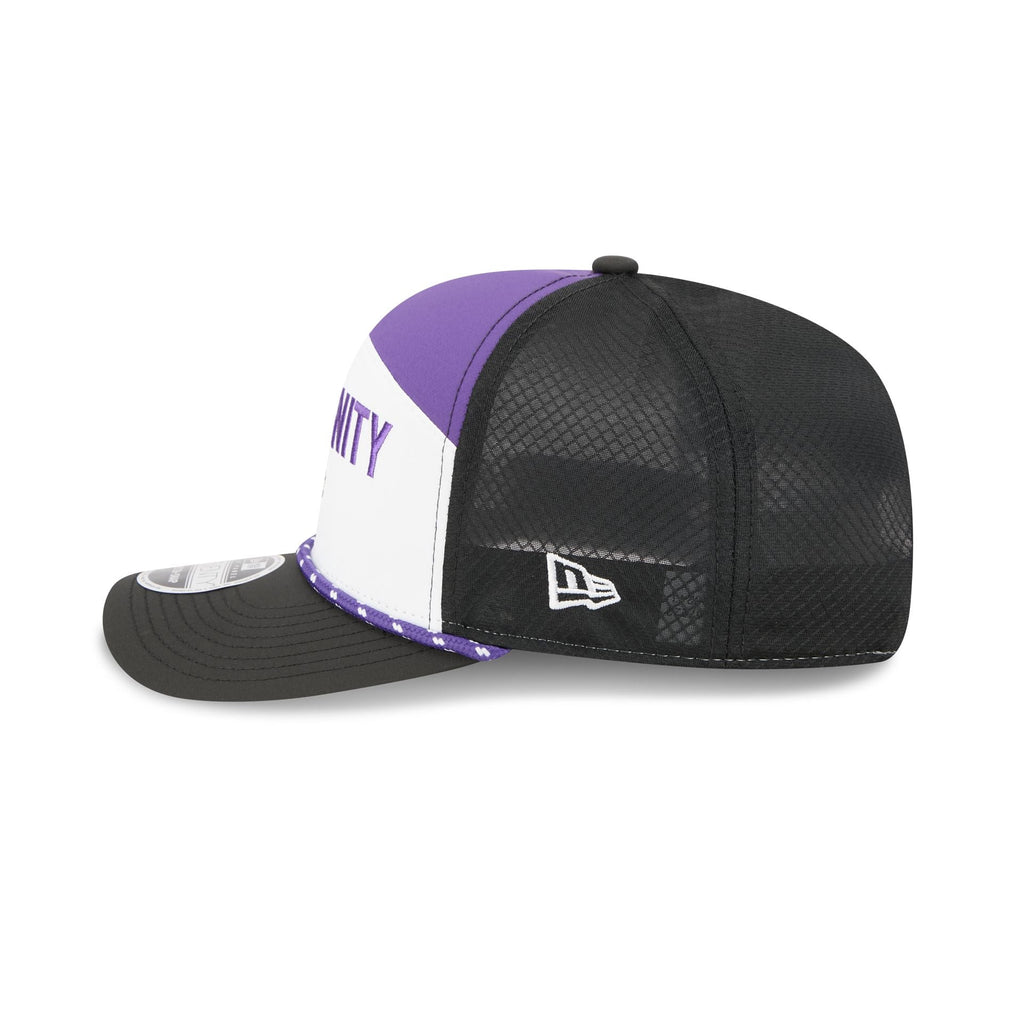 Minnesota Vikings 2025 Inspire Change Split Panel 9SEVENTY Trucker Hat