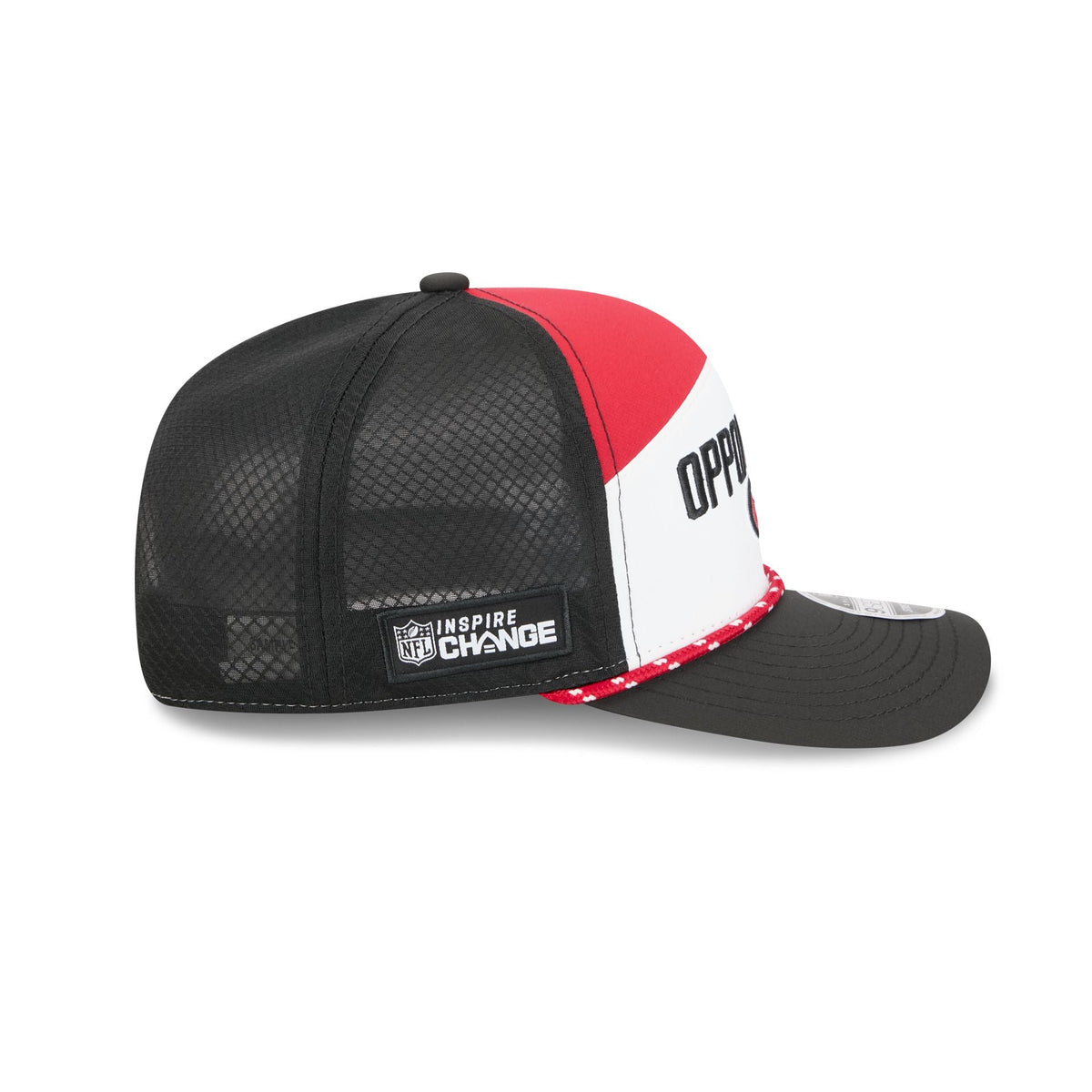 San Francisco 49ers 2025 Inspire Change Split Panel 9SEVENTY Trucker Hat