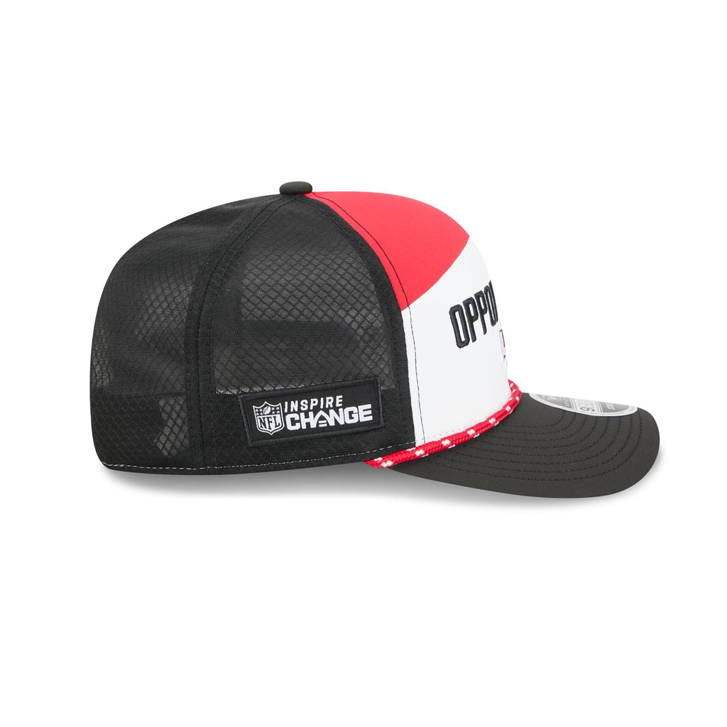 Kansas City Chiefs 2025 Inspire Change Split Panel 9SEVENTY Trucker Hat