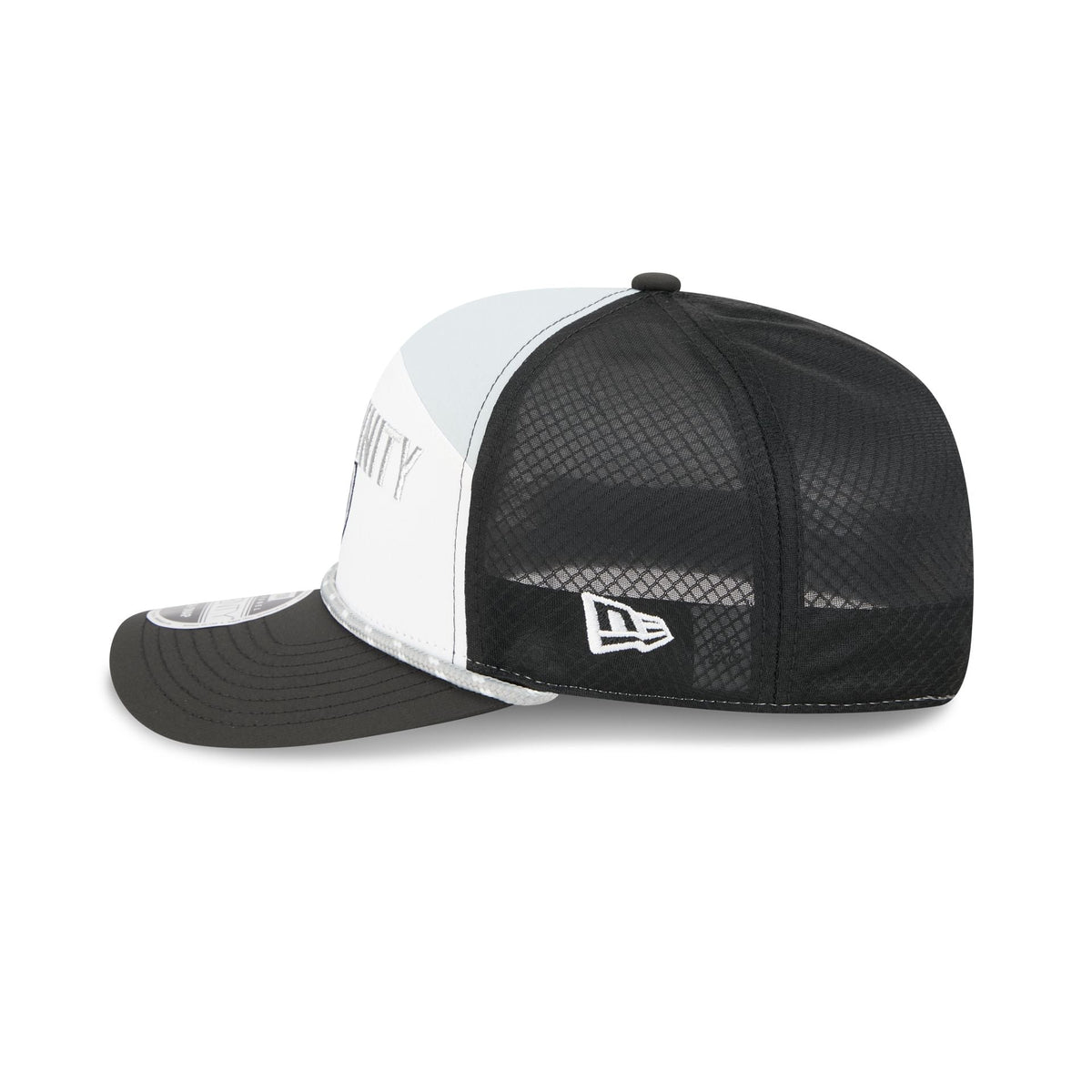 Las Vegas Raiders 2025 Inspire Change Split Panel 9SEVENTY Trucker Hat