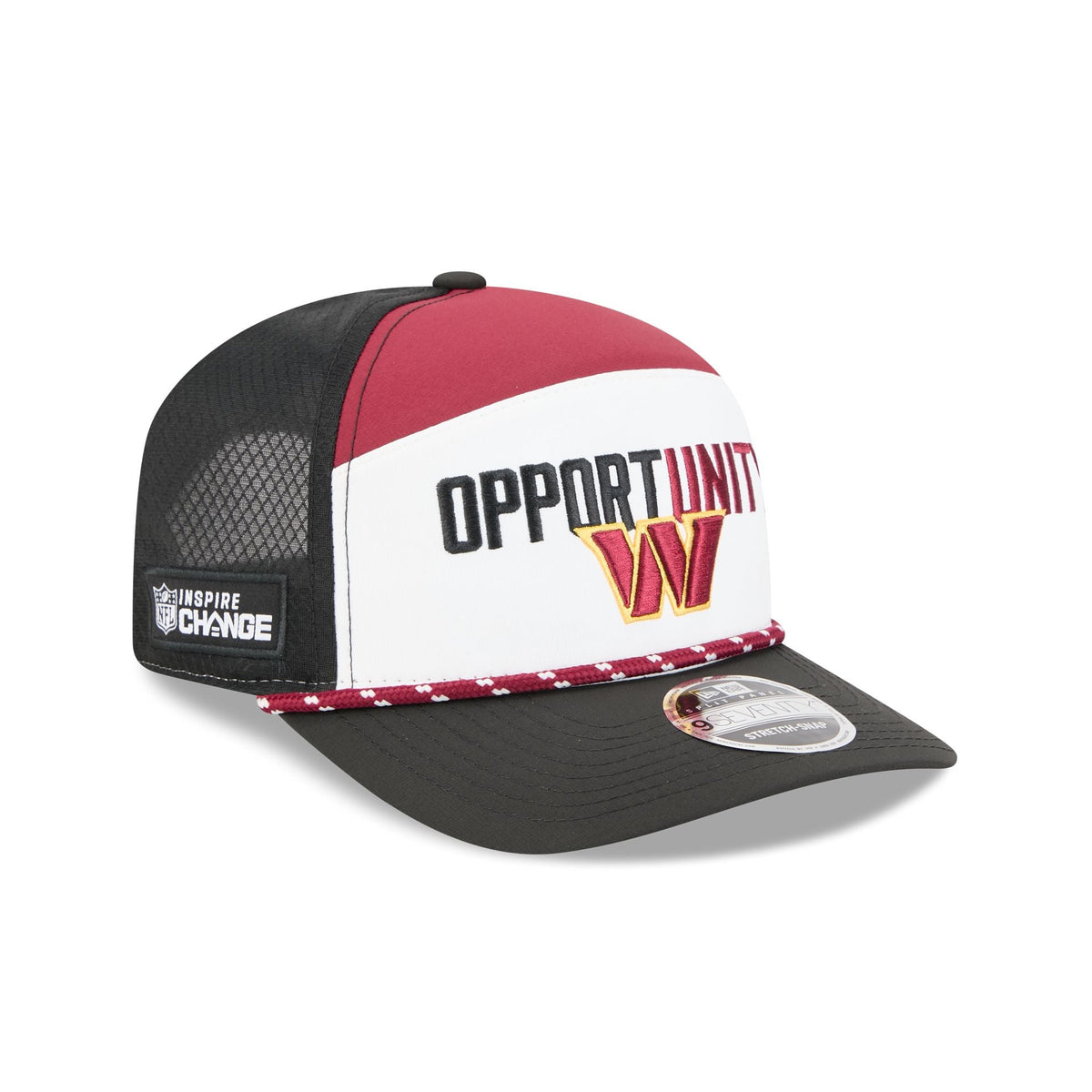 Washington Commanders 2025 Inspire Change Split Panel 9SEVENTY Trucker Hat