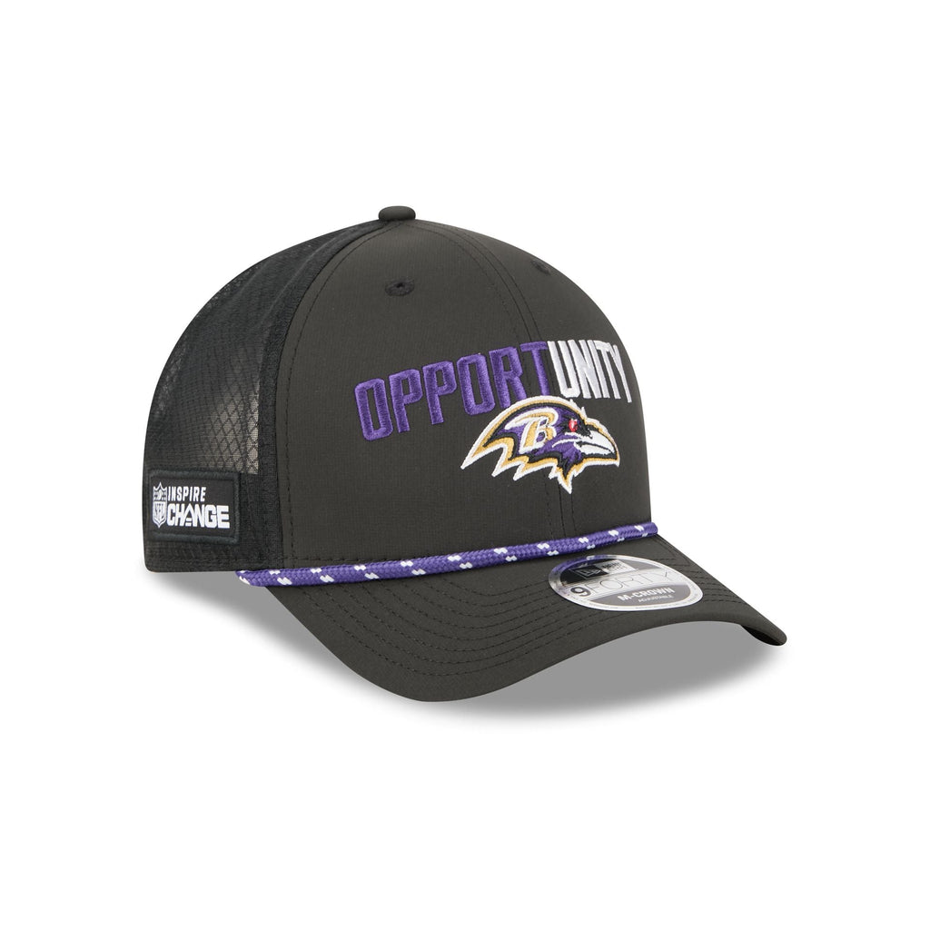 Baltimore Ravens 2025 Inspire Change 9FORTY M-Crown Snapback Hat