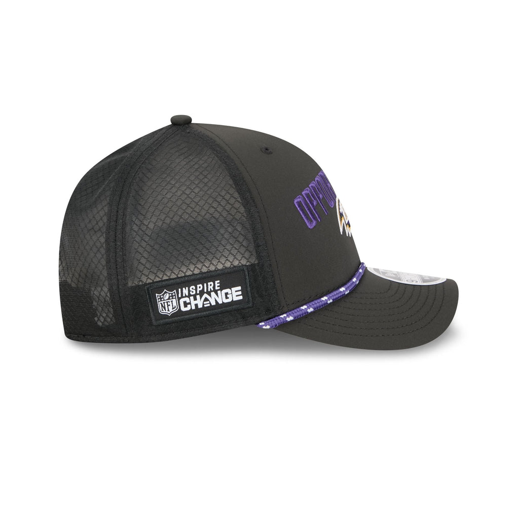 Baltimore Ravens 2025 Inspire Change 9FORTY M-Crown Snapback Hat