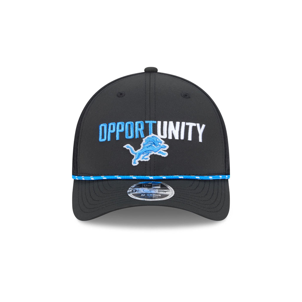Detroit Lions 2025 Inspire Change 9FORTY M-Crown Snapback Hat