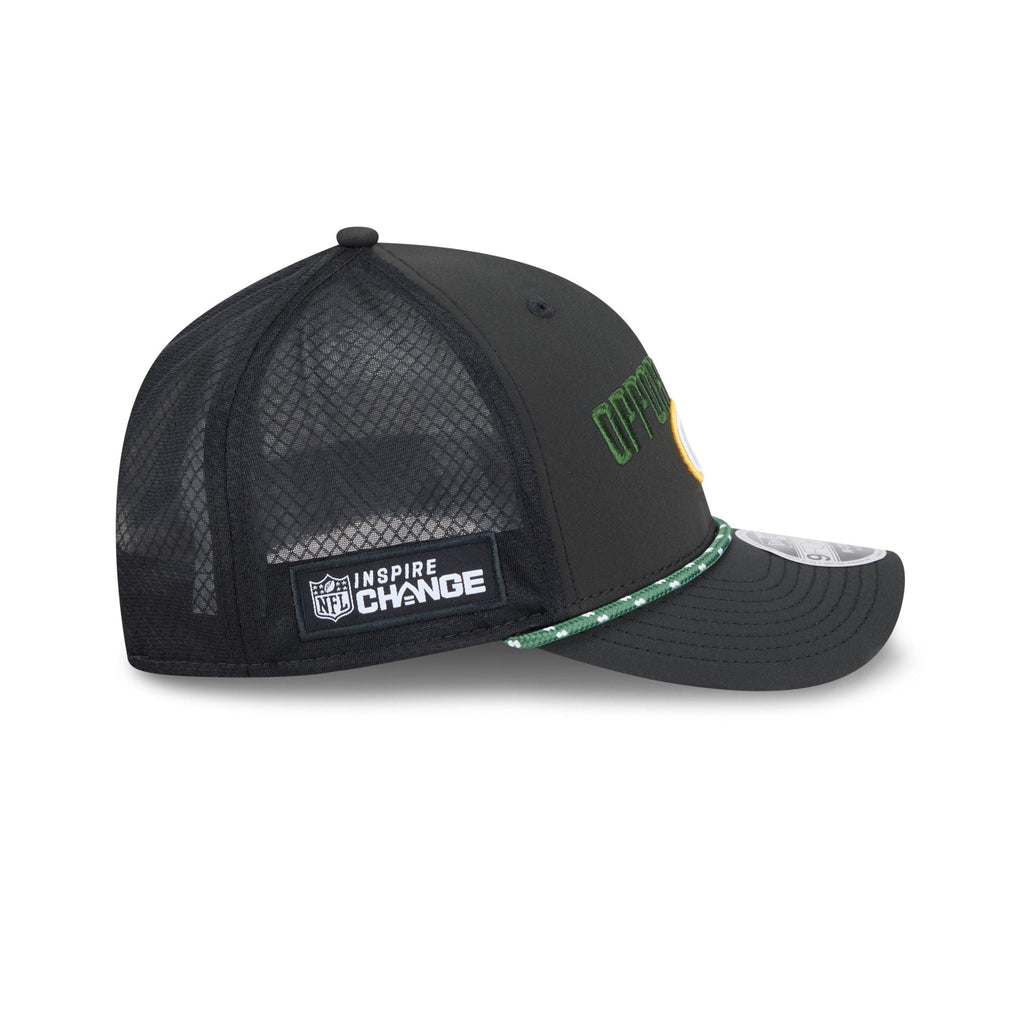 Green Bay Packers 2025 Inspire Change 9FORTY M-Crown Snapback Hat