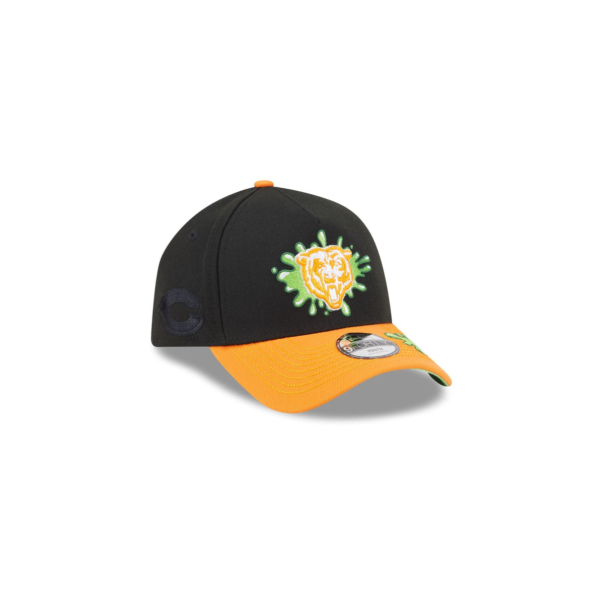 Nickelodeon Slime x Chicago Bears Kids 9FORTY A-Frame Snapback Hat