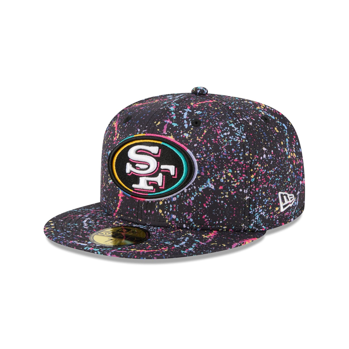 San Francisco 49ers 2025 Crucial Catch 59FIFTY Fitted Hat