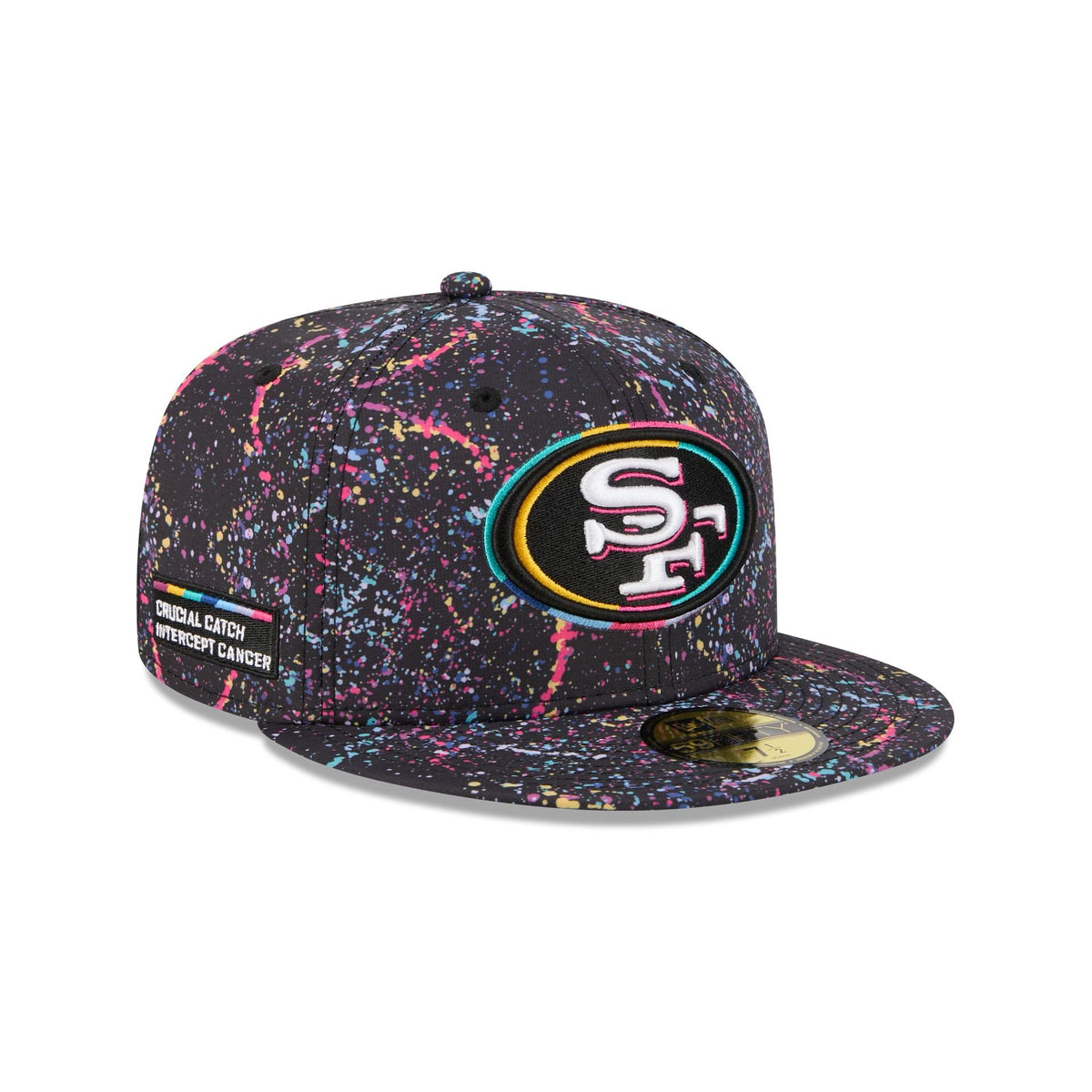 San Francisco 49ers 2025 Crucial Catch 59FIFTY Fitted Hat