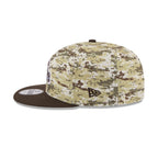 Cleveland Browns 2025 Salute to Service Fan Gear 9FIFTY Snapback Hat