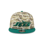 New York Jets 2025 Salute to Service Fan Gear 9FIFTY Snapback Hat