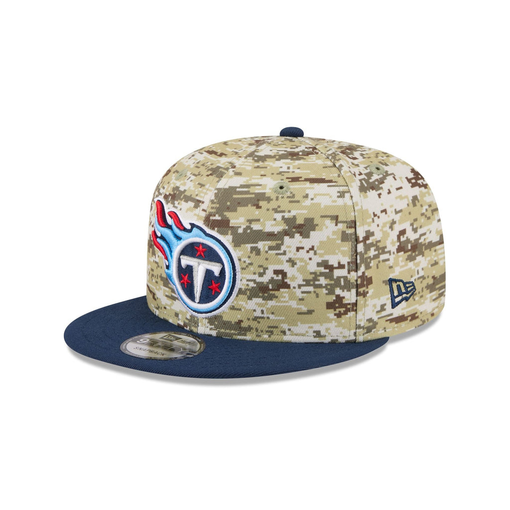 Tennessee Titans 2025 Salute to Service Fan Gear 9FIFTY Snapback Hat