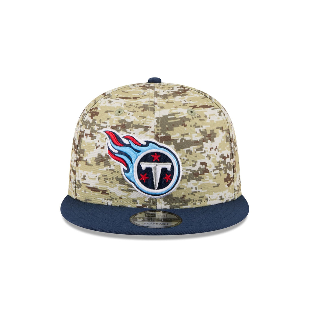 Tennessee Titans 2025 Salute to Service Fan Gear 9FIFTY Snapback Hat