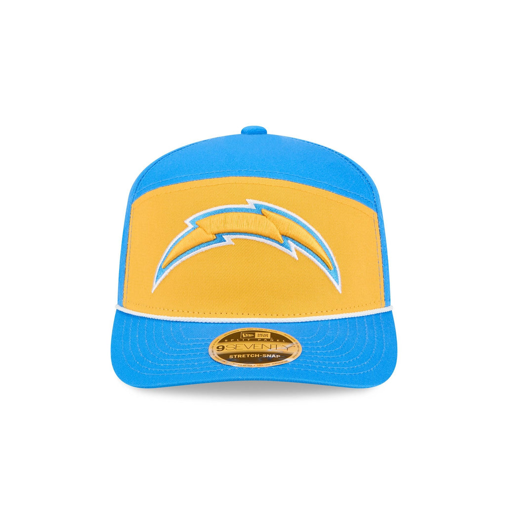 Los Angeles Chargers Split Panel 9SEVENTY Stretch-Snap Hat