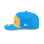 Los Angeles Chargers Split Panel 9SEVENTY Stretch-Snap Hat
