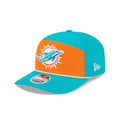 Miami Dolphins Split Panel 9SEVENTY Stretch-Snap Hat