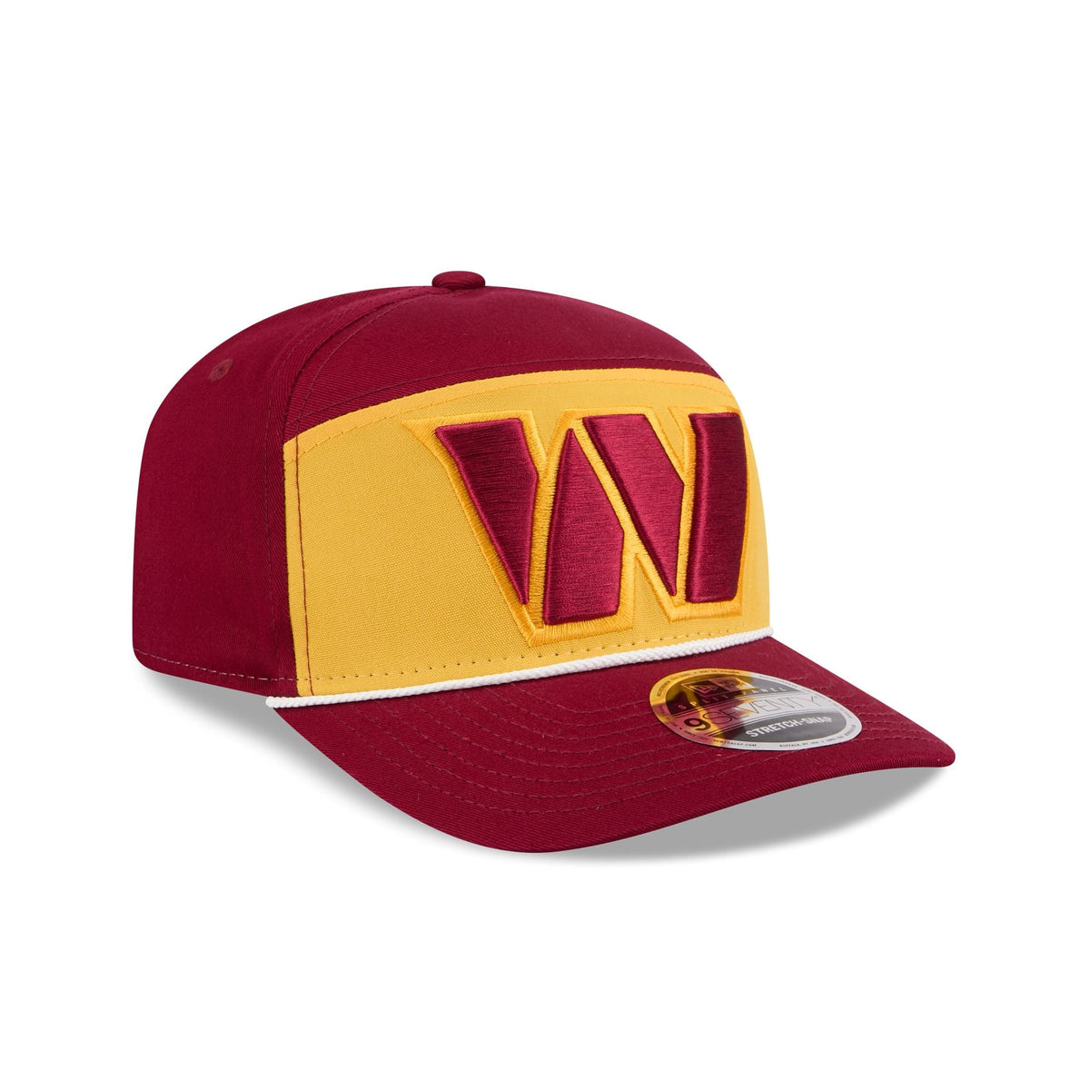 Washington Commanders Split Panel 9SEVENTY Stretch-Snap Hat