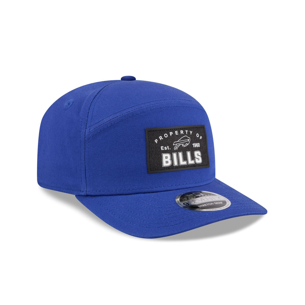 Buffalo Bills Property of Patch Split Panel 9SEVENTY Stretch-Snap Hat