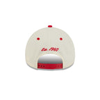 Kansas City Chiefs Chrome White Arched 9FORTY A-Frame Snapback Hat