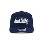 Seattle Seahawks Poly Split Panel 9SEVENTY Stretch-Snap Hat