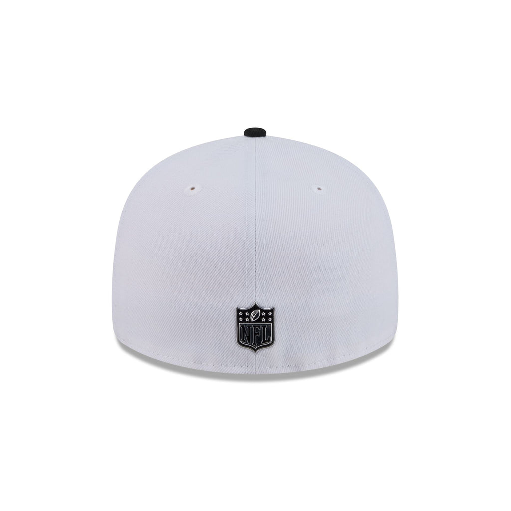 Kansas City Chiefs 2026 Draft Black and White 59FIFTY Fitted Hat