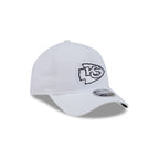 Kansas City Chiefs White 9FORTY APEX Snapback Hat