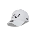Philadelphia Eagles White 9FORTY APEX Snapback Hat