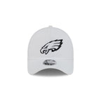 Philadelphia Eagles White 9FORTY APEX Snapback Hat