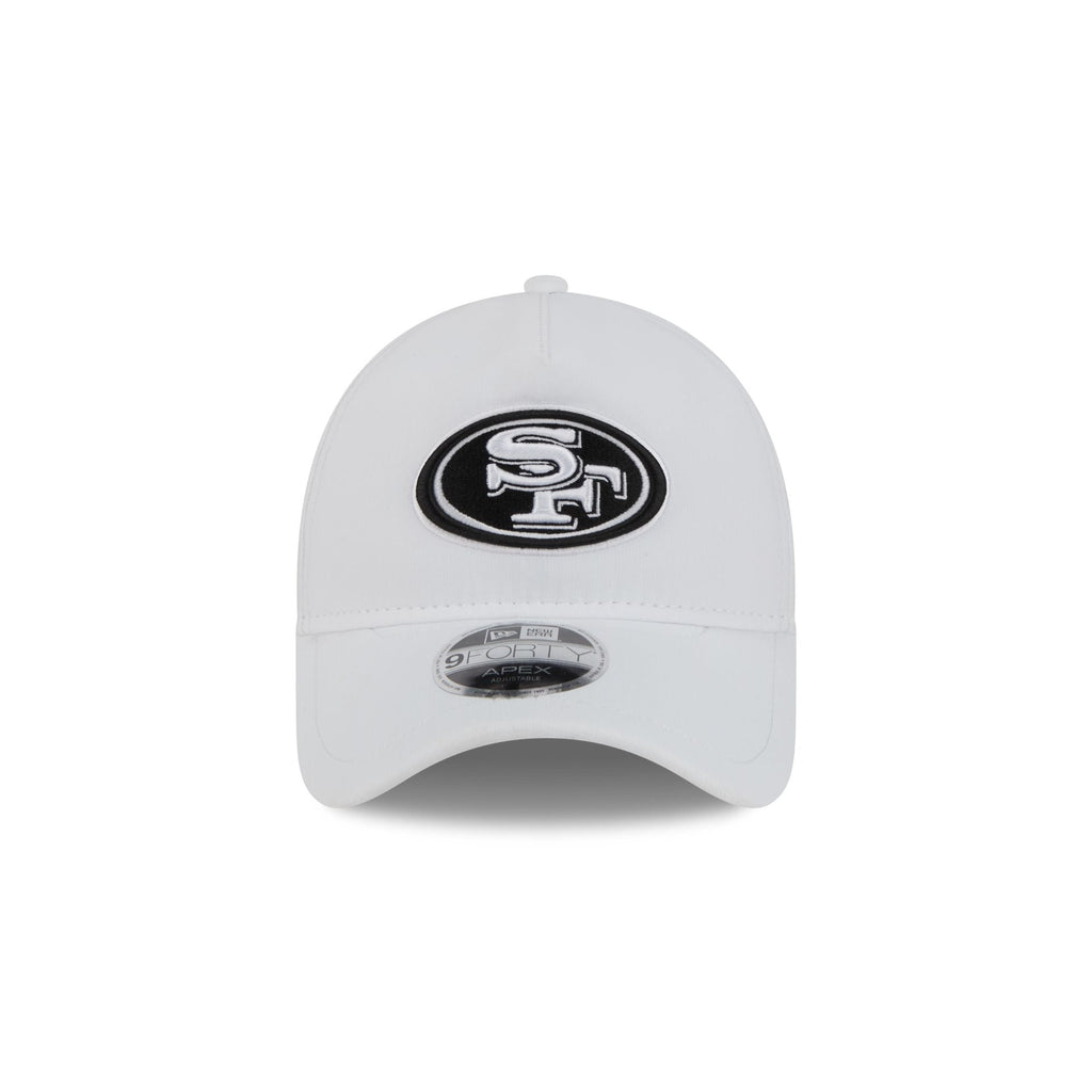 San Francisco 49ers White 9FORTY APEX Snapback Hat