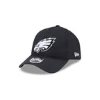 Philadelphia Eagles Black 9FORTY APEX Snapback Hat