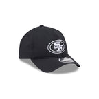 San Francisco 49ers Black 9FORTY APEX Snapback Hat