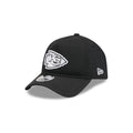 Kansas City Chiefs Black 9FORTY APEX Snapback Hat