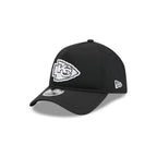 Kansas City Chiefs Black 9FORTY APEX Snapback Hat