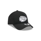 Kansas City Chiefs Black 9FORTY APEX Snapback Hat