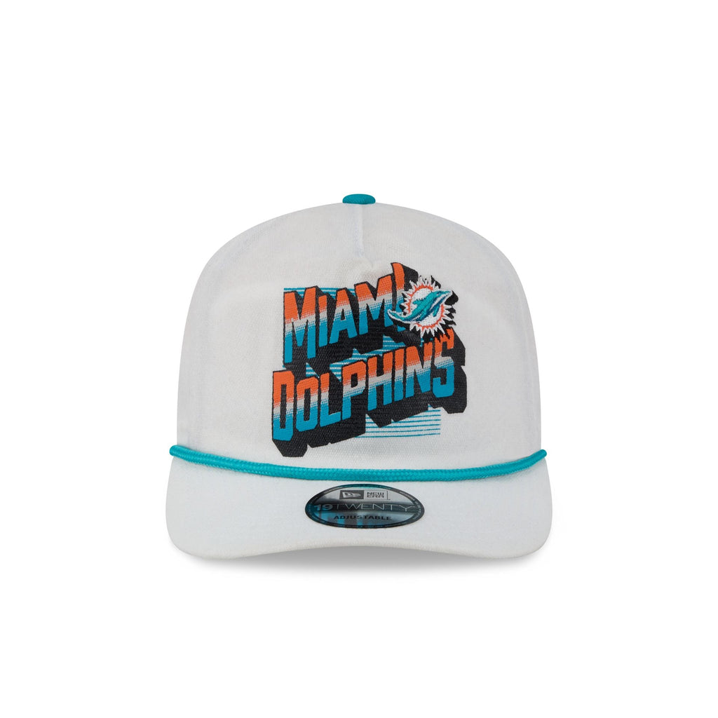 Miami Dolphins Duck Cloth 19TWENTY Adjustable Hat