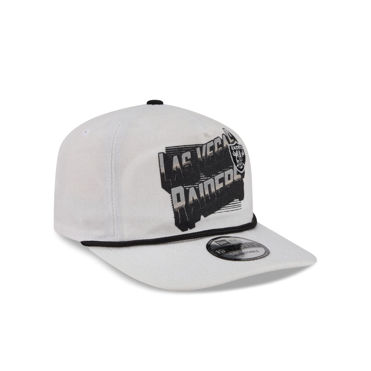 Las Vegas Raiders Duck Cloth 19TWENTY Adjustable Hat