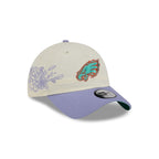 Philadelphia Eagles Lavender Flowers Casual Classic Adjustable Hat
