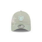 Las Vegas Raiders Stitched Flowers Casual Classic Adjustable Hat