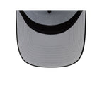 Chicago Bears Side Script Black 9FORTY A-Frame Trucker Hat