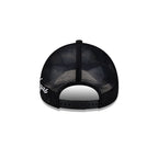Las Vegas Raiders Side Script 9FORTY A-Frame Trucker Hat