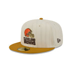 Cleveland Browns Chrome Herringbone 59FIFTY Fitted Hat