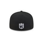 Cincinnati Bengals Black and White Basic 59FIFTY Fitted Hat