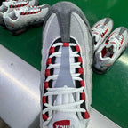 Nike Air Max 95 OG White Grey Red Casual Sneakers