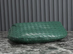 bv teen jodie 36cm dark green lambskin