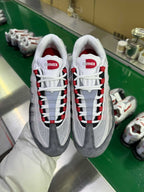 Nike Air Max 95 OG White Grey Red Casual Sneakers