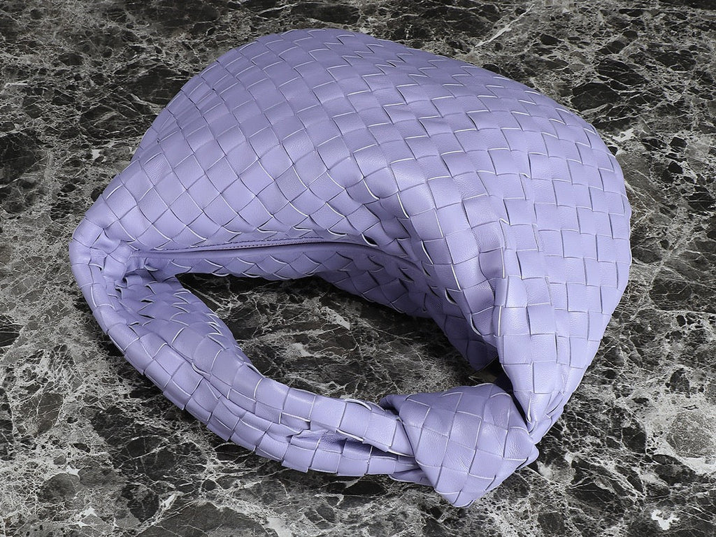 bv teen jodie 36cm purple lambskin
