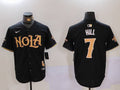 Men's New Orleans Saints Taysom Hill #7 Black Player Game Jerseys