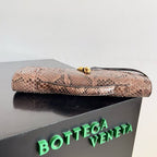 BV Long Clutch Andiamo With Handle 31cm Python Lambskin