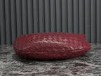 bv teen jodie 36cm burgundy lambskin