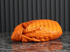 bv teen jodie 36cm orange lambskin